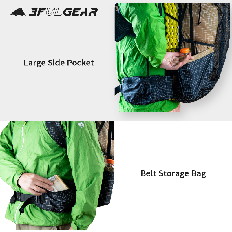 3F UL GEAR QIDIAN Pro 46 + 10L - Outdoor Sport Climbing Gear avis et prix