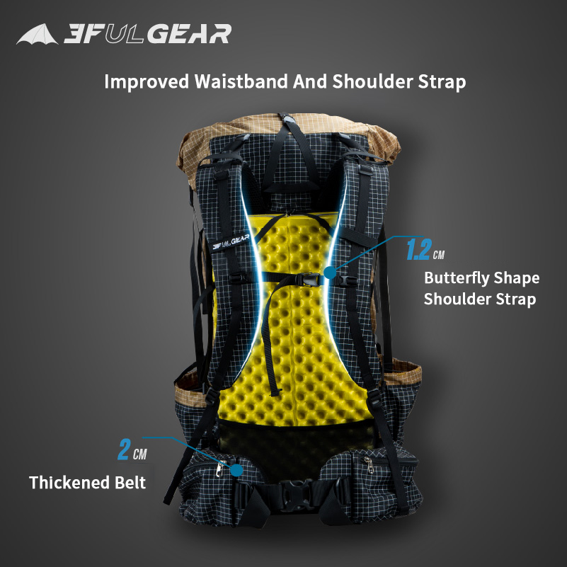3F UL GEAR QIDIAN Pro 46 + 10L - Outdoor Sport Climbing Gear avis et prix