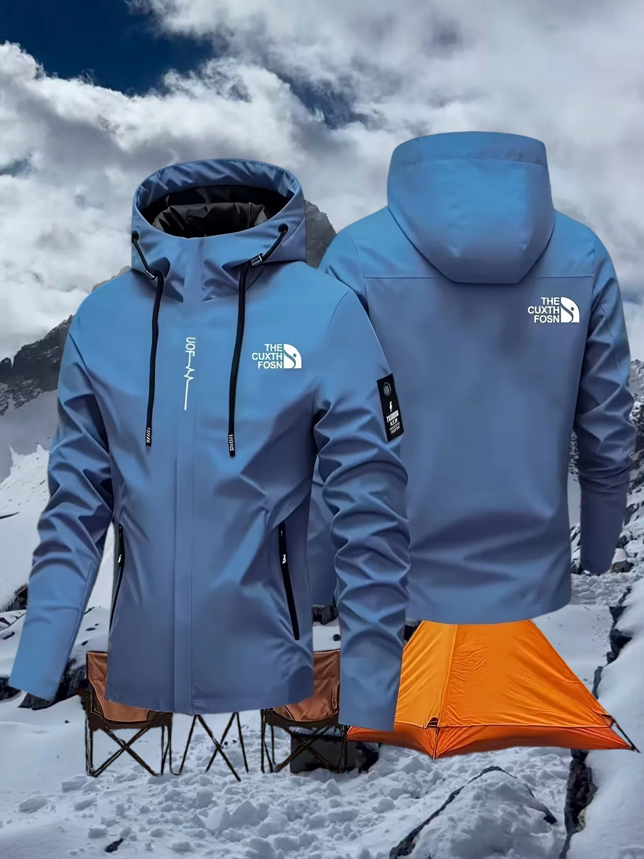 Veste zippée à capuche et poch - Outdoor Sports Adventure avis et prix